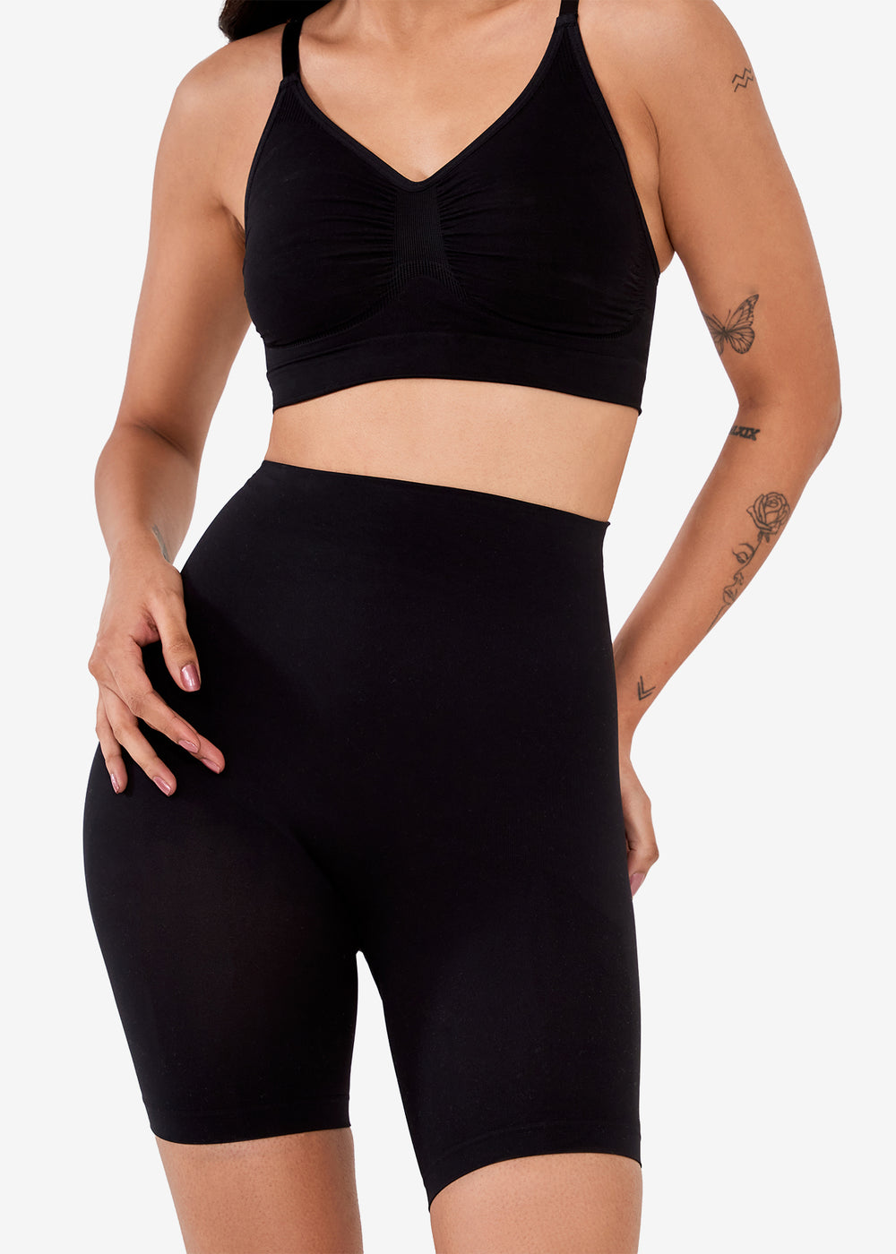 Kartopia Tummy Tuck Shapewear Shorts for Stomach Slimming & Daily Comfort